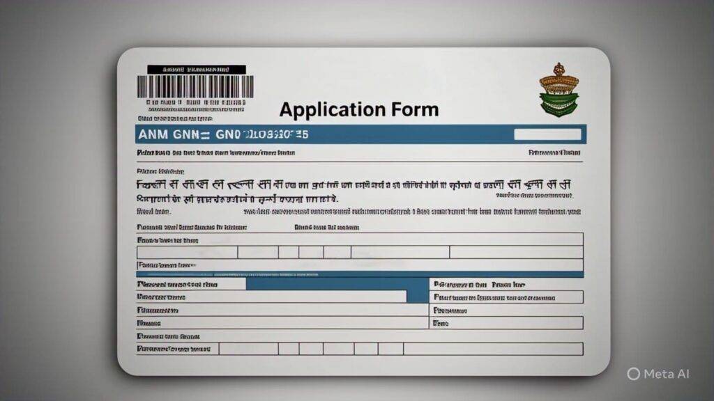 ANM GNM 2025 Application form date west bengal