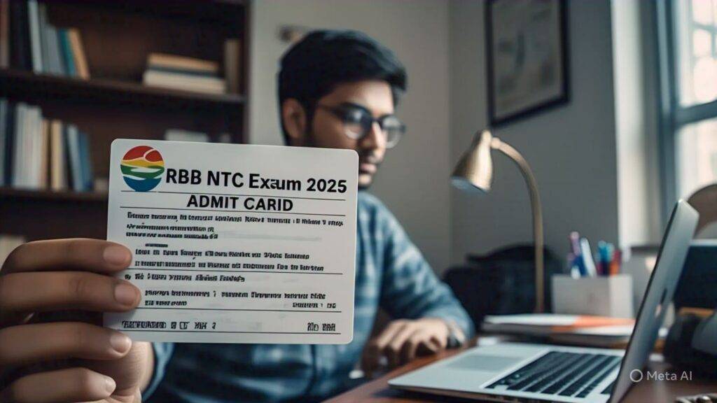 RRB NTPC Exam 2025 Admit Card