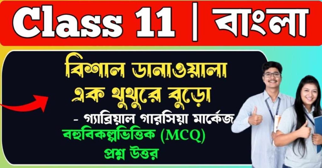 বিশাল ডানাওয়ালা এক থুরথুরে বুড়ো প্রশ্ন উত্তর